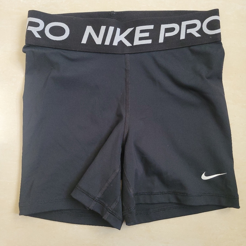 Nike Women's Dri-fit Black Athletic Shorts
